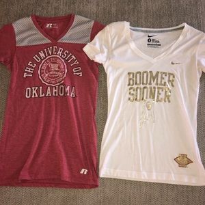 Oklahoma Sooner shirts